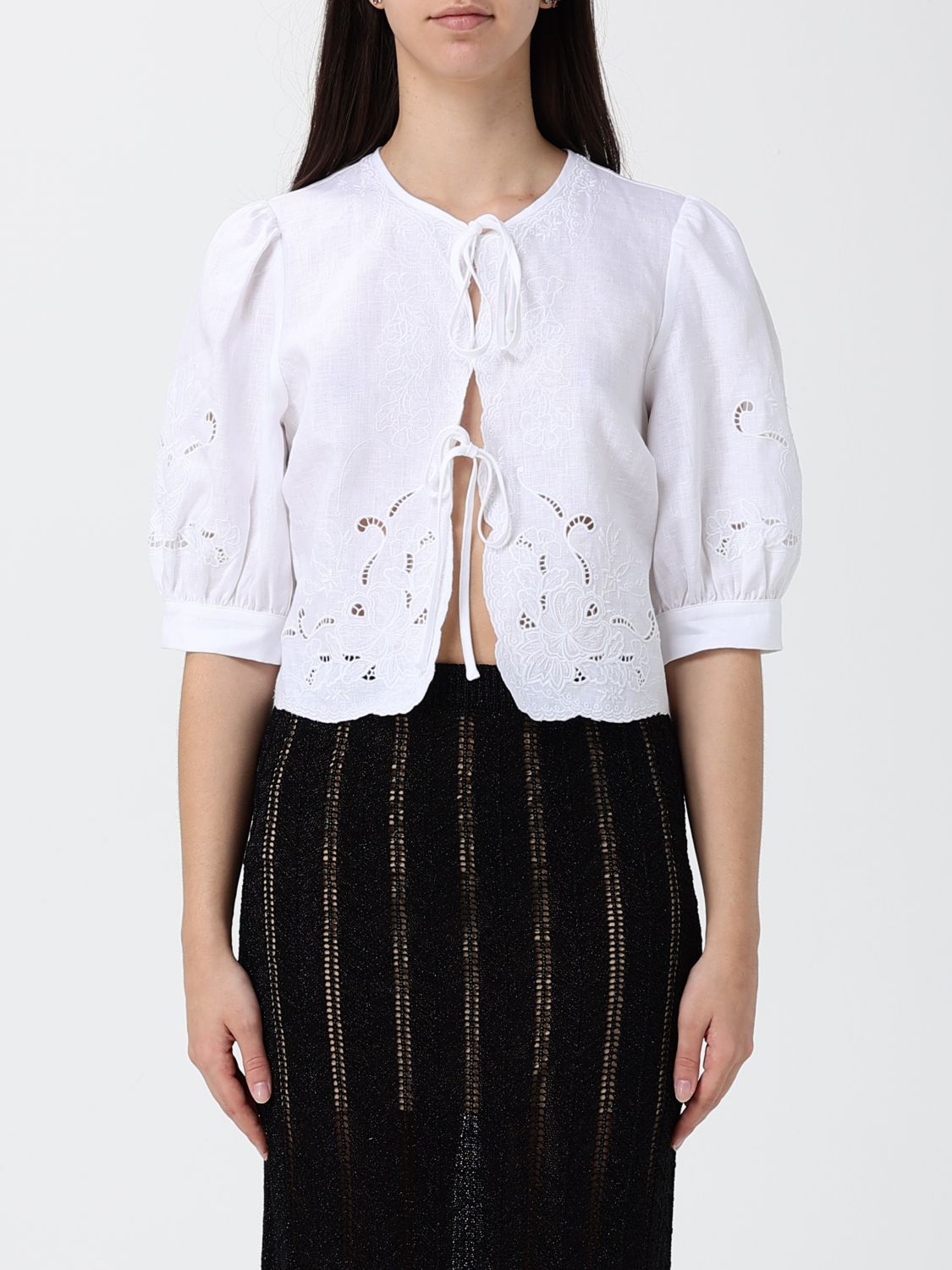 Top Woman color White