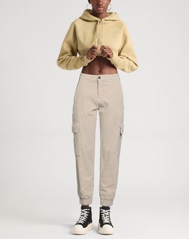 Woman Pants Beige Size 6 Cotton, Modal, Elastane