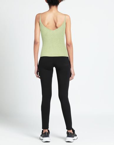 Woman Top Lime green Size M Polyester
