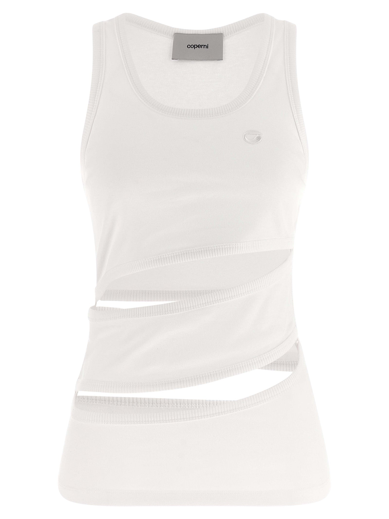 Organic Cotton Tank Top — White