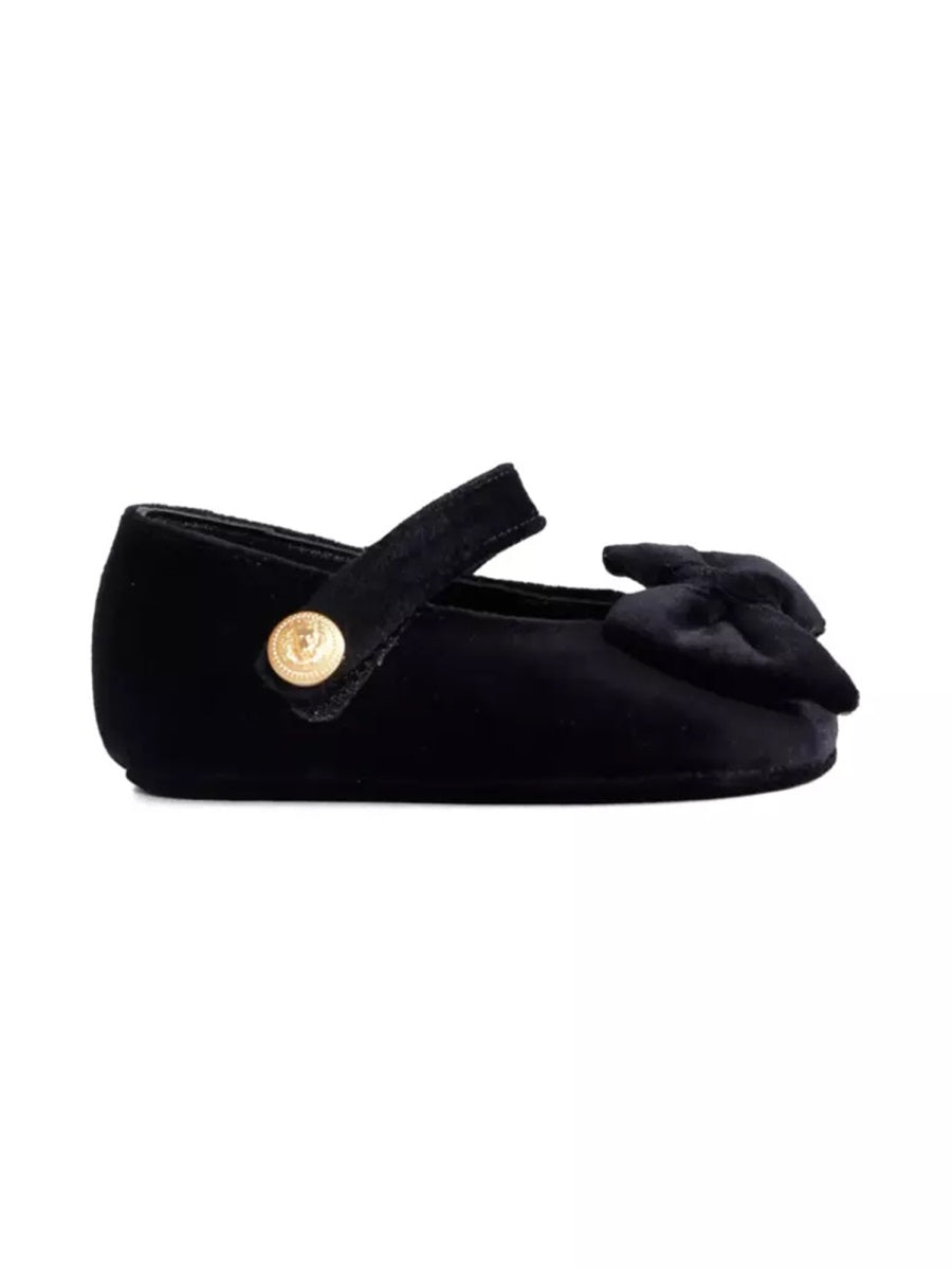 Balmain Ballet Flats With Bow