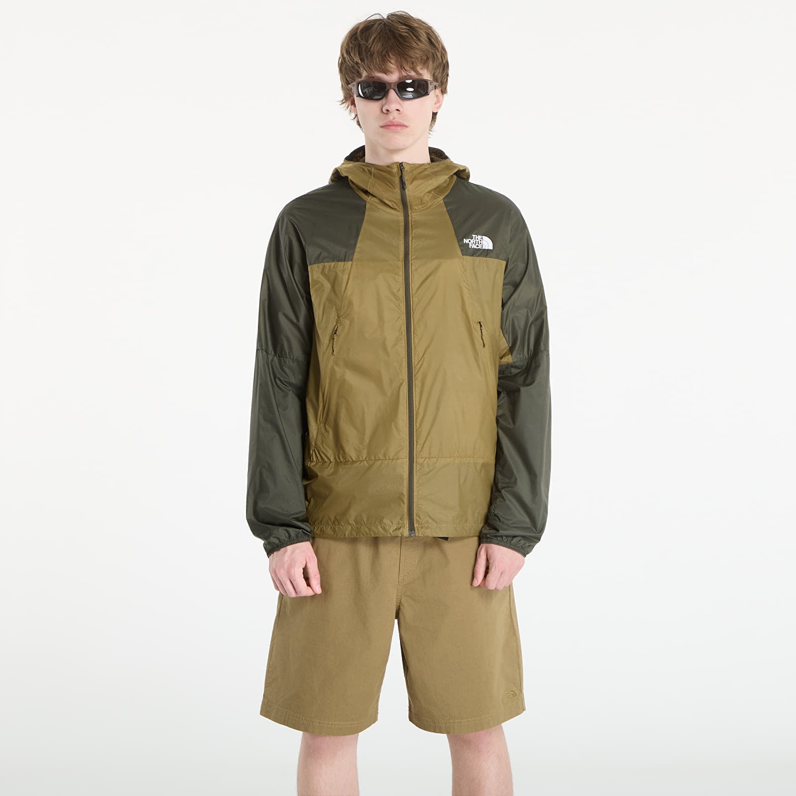 Jacket The North Face M Ridgelite Futurefleece Wind Jacket Cedar/ New Taupe Green