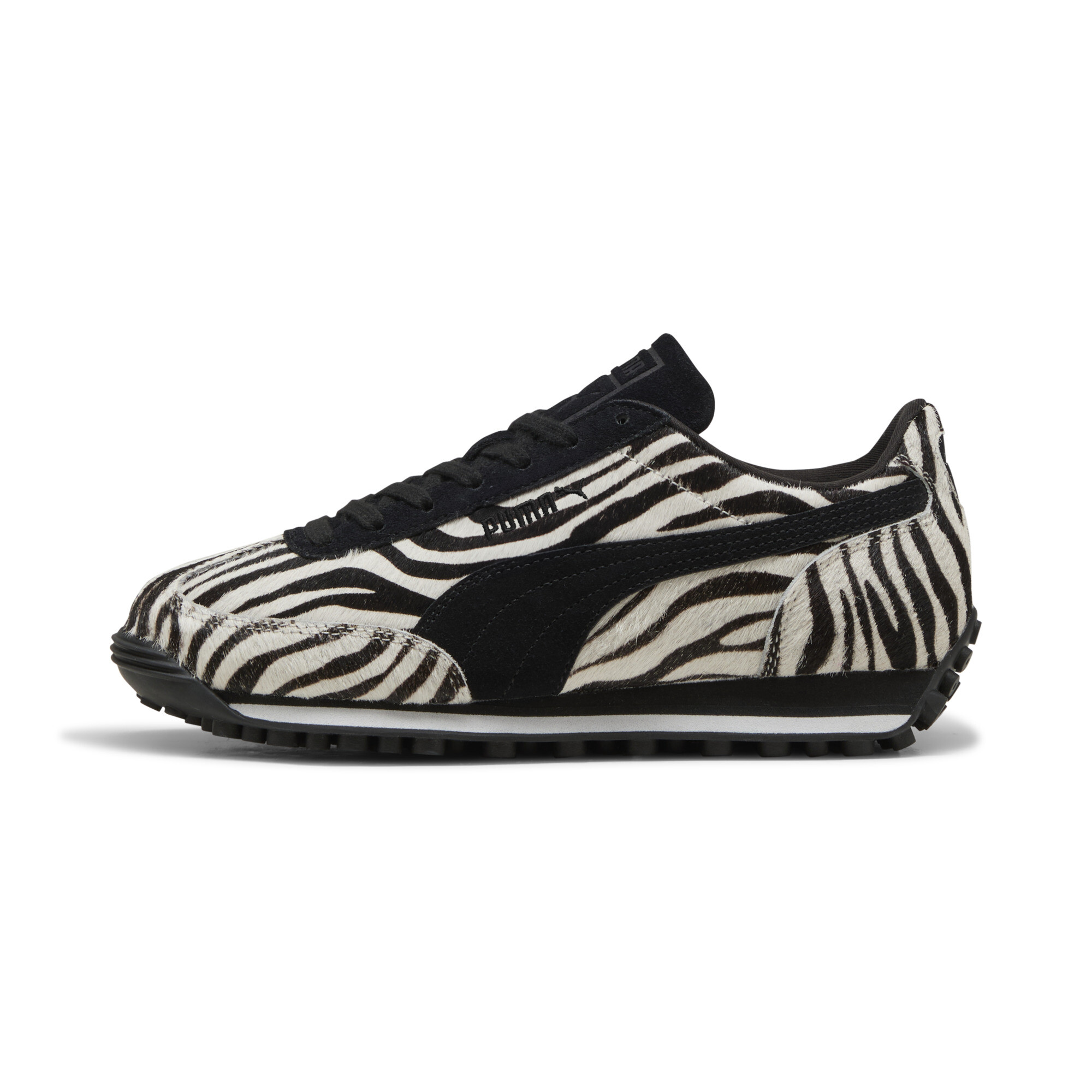 PUMA Easy Rider Zebra Women's Animal Print Sneakers in White