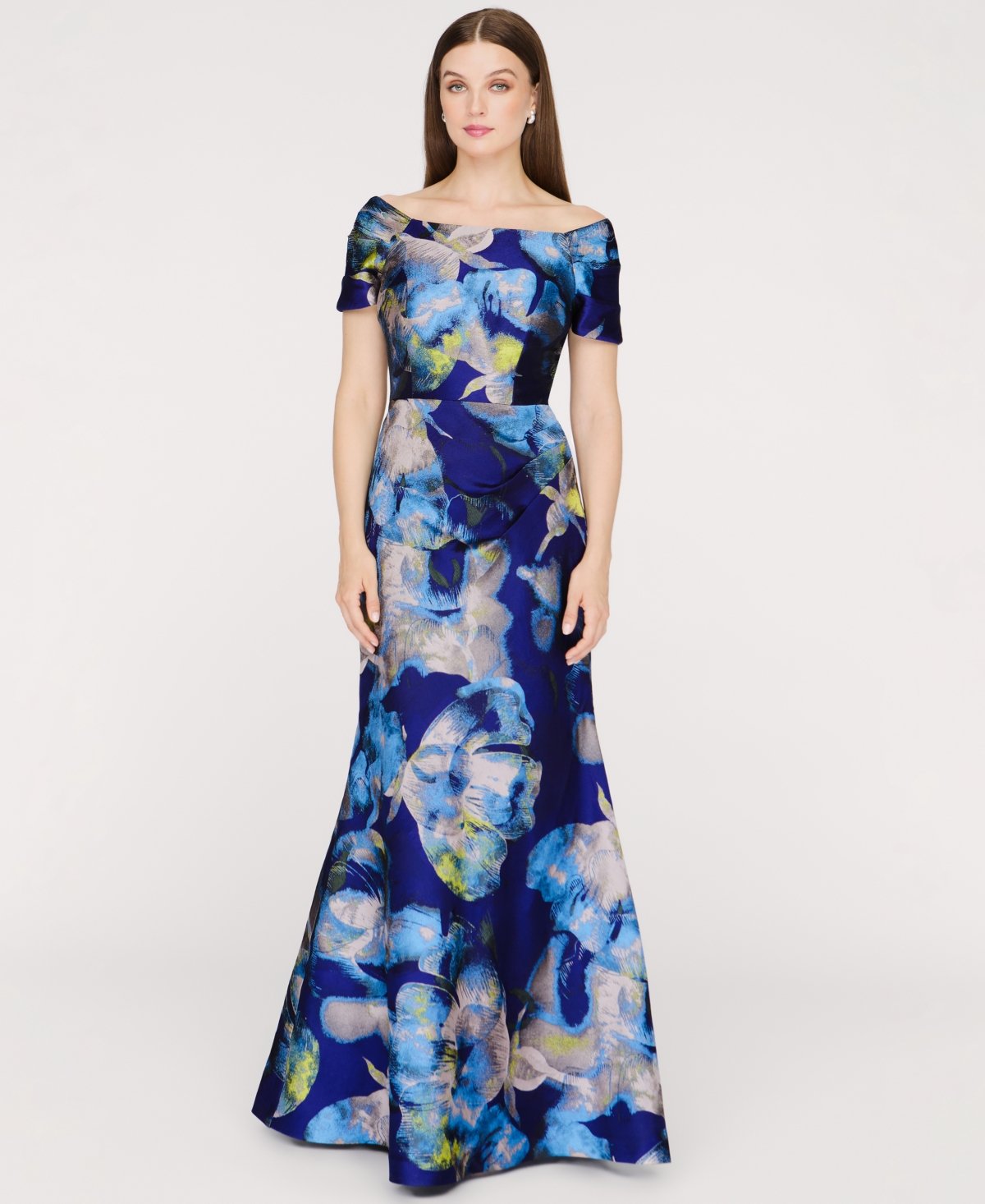 Women's Eliora Mermaid Ball Gown - Blue multi