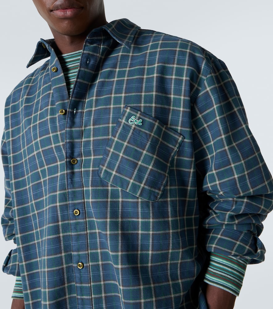 Checked cotton shirt