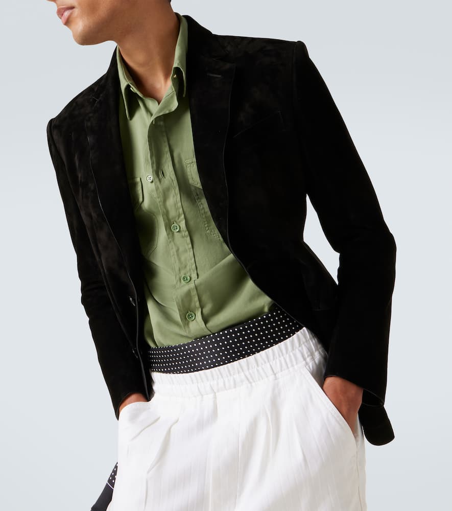 Cotton and silk shirt
