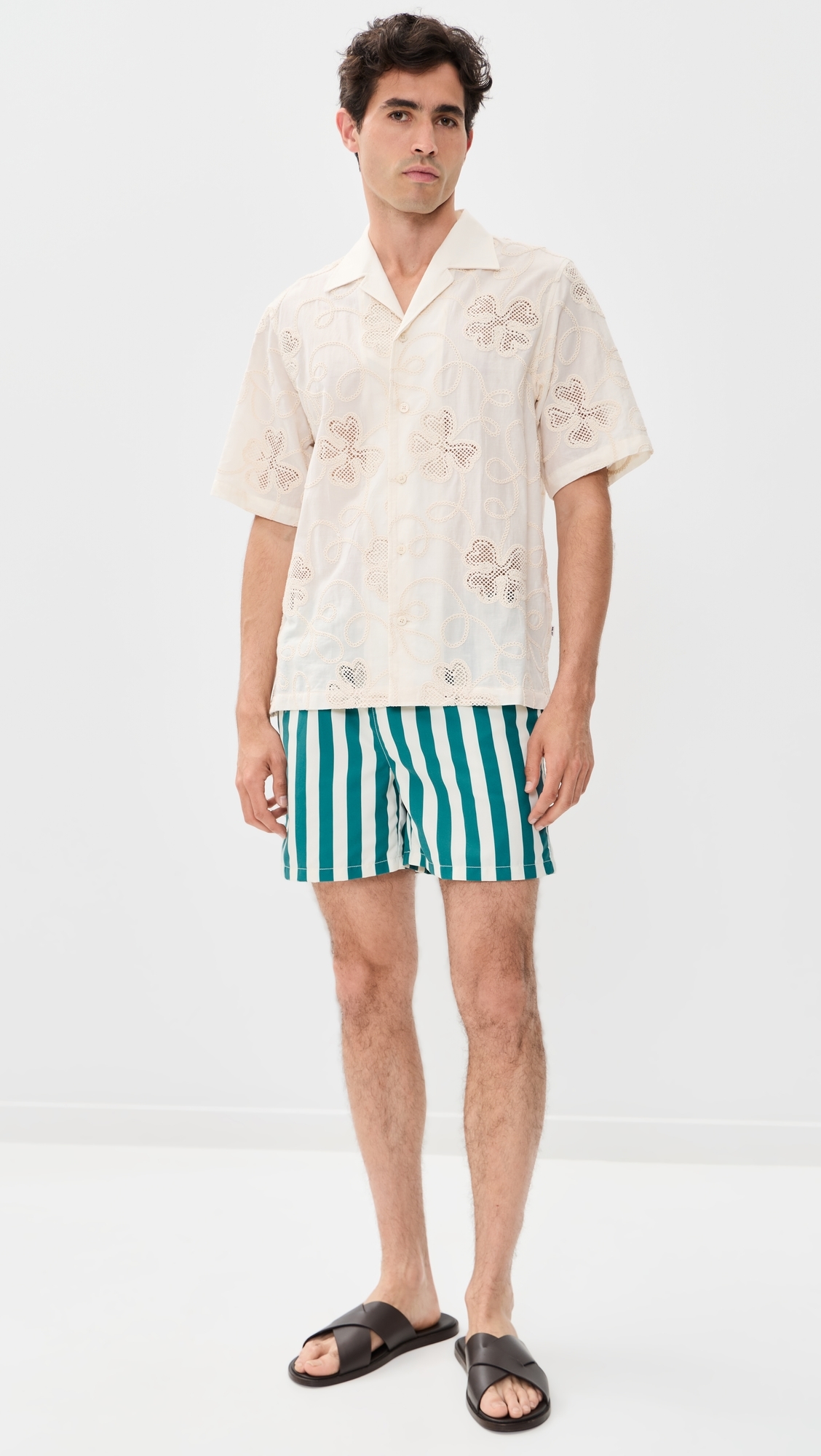 The Swimshorts Green