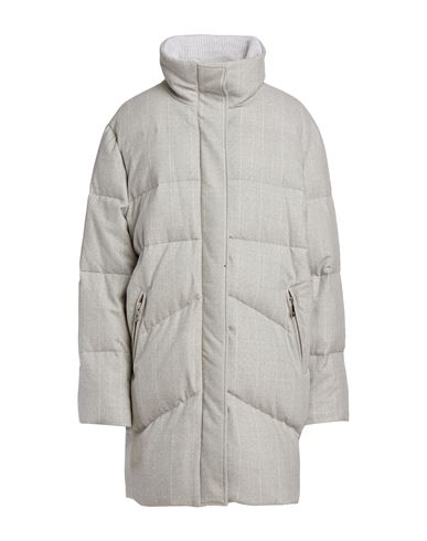 Woman Puffer Light grey Size XL Wool, Elastane