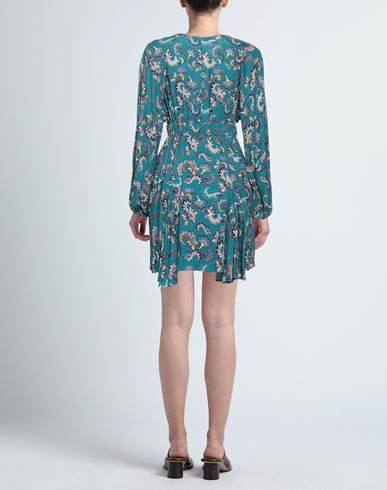 Woman Mini dress Deep teal Size 2 Viscose
