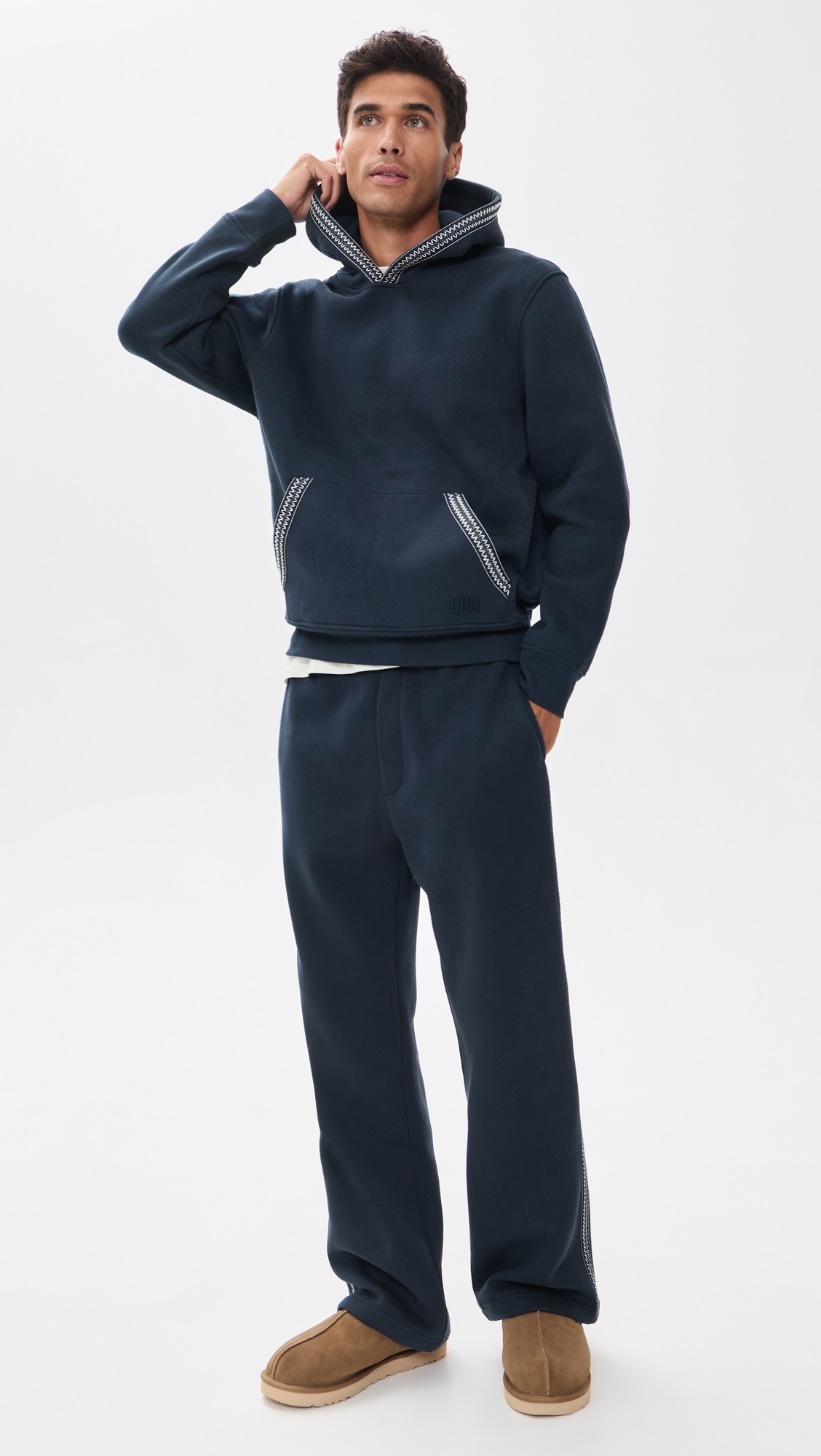 Tasman Straight Leg Sweatpants Mariner