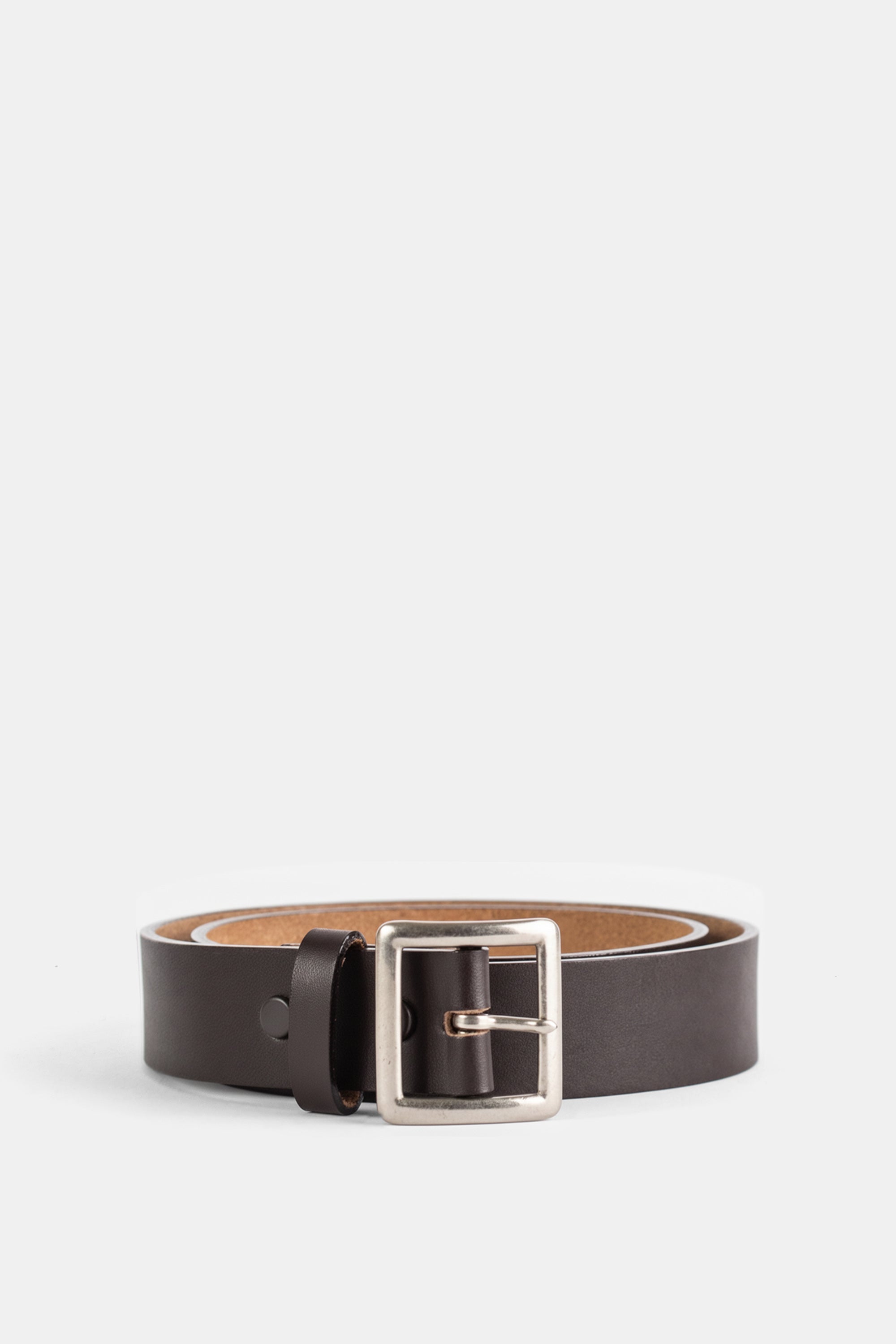 Leather Belt — Brown