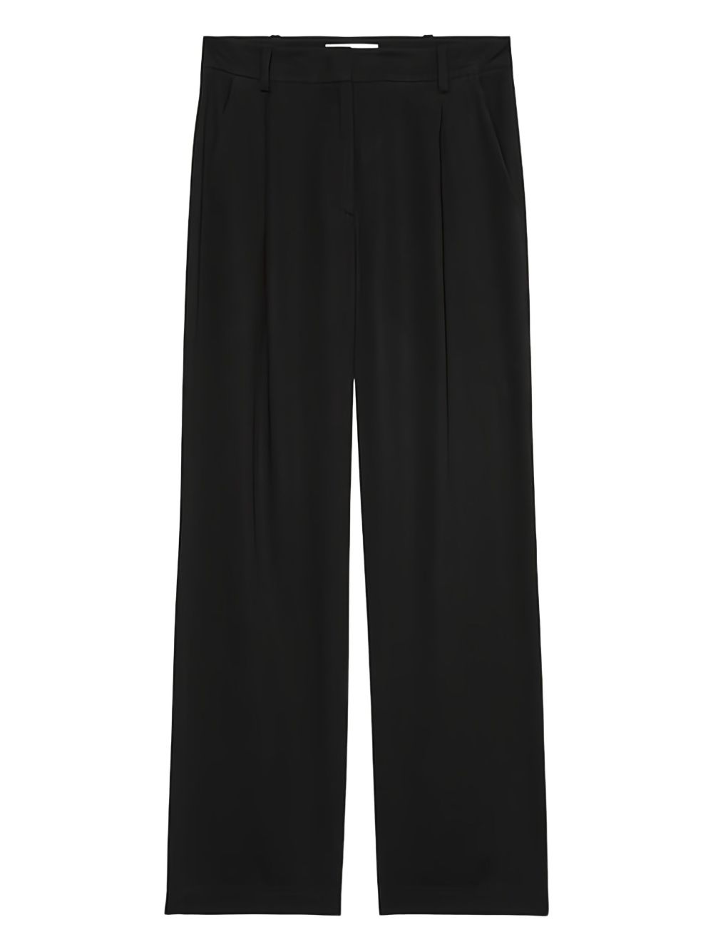 Pleated trousers - Black