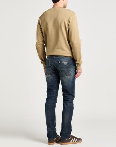 Man Jeans Blue Size 30 Cotton, Elastane