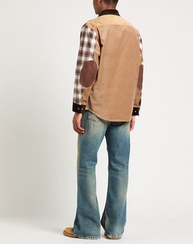 Junya Watanabe Comme Des Garçons Man Jacket Brown Size L Cotton, Polyurethane