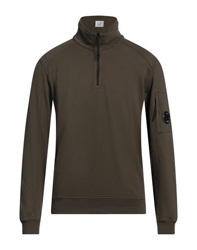 C. p. Company Man Sweatshirt Military green Size L Cotton