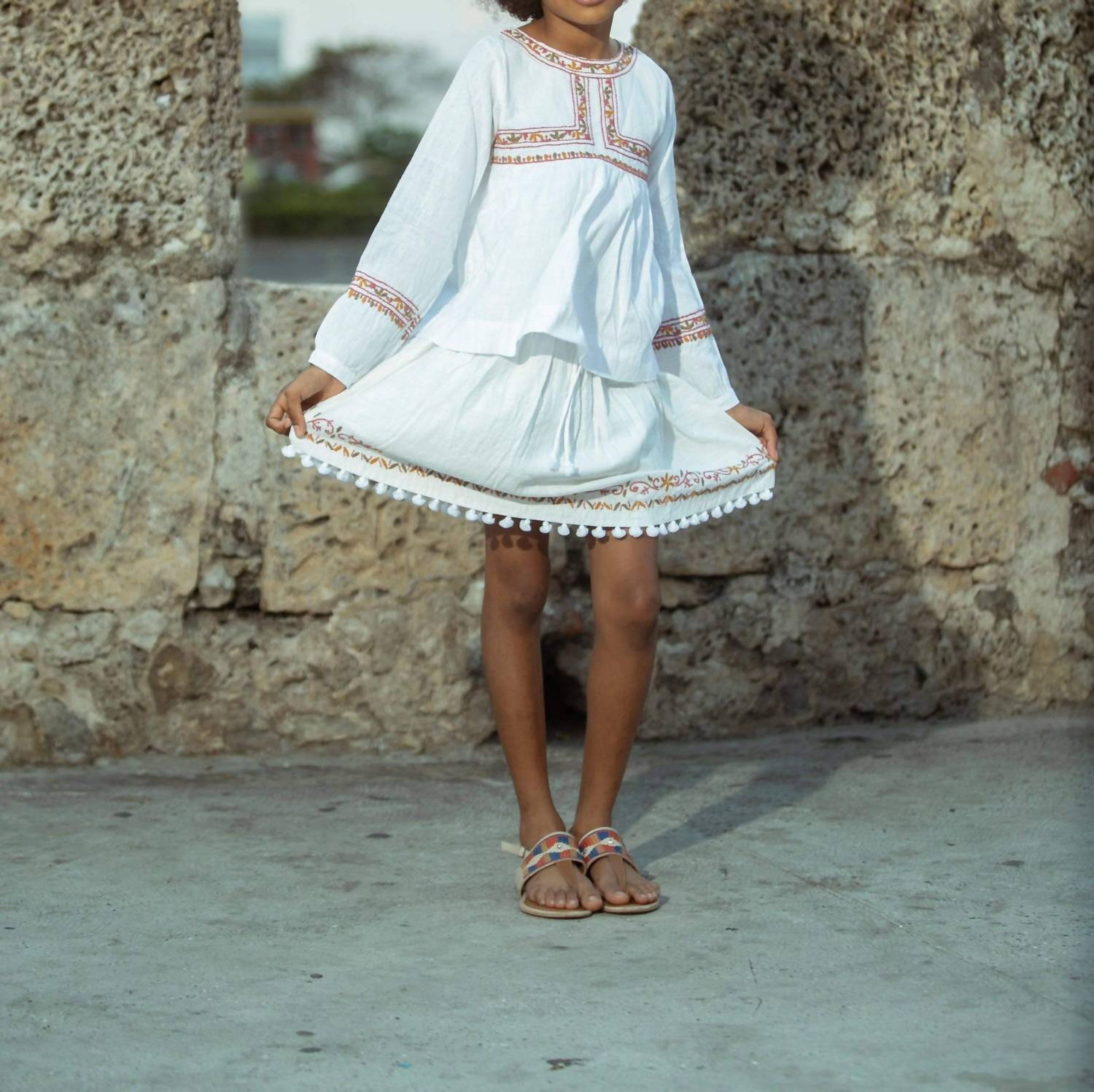 Leonora Blouse In Ivory