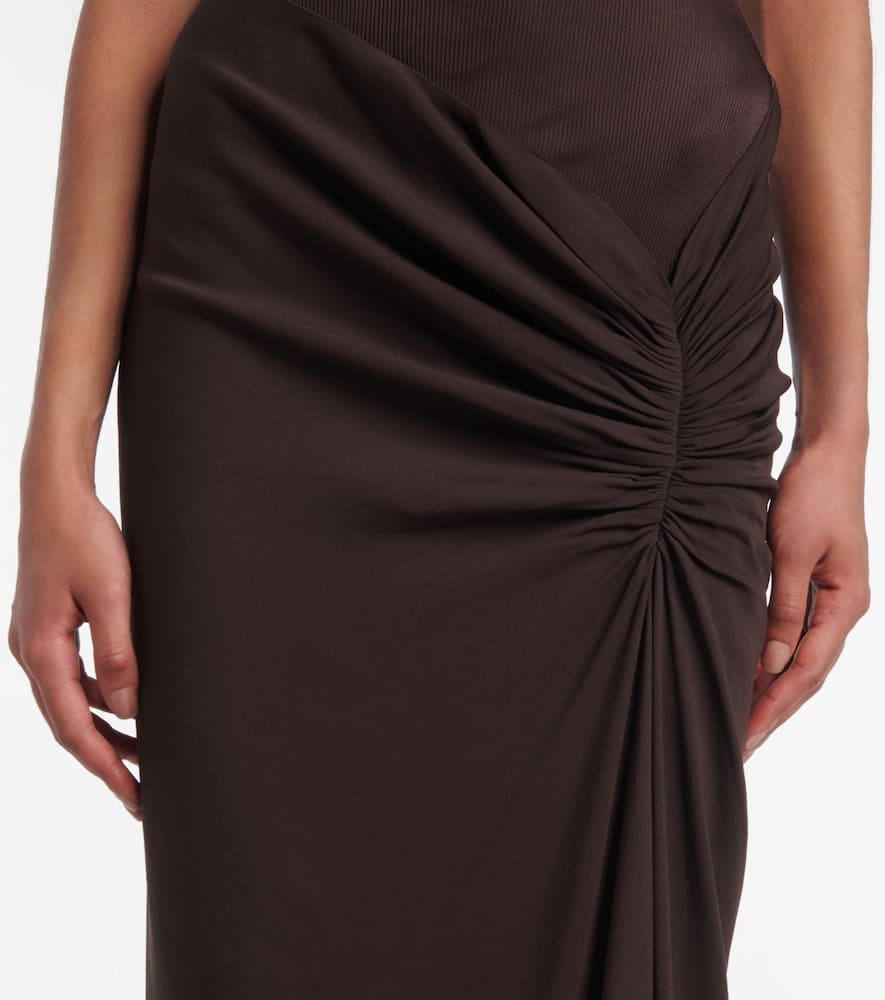 Jersey maxi dress