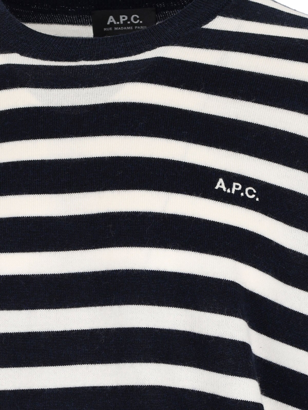 Striped Virgin Wool Sweater