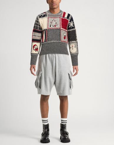 Man Sweater Grey Size 1 Wool, Mohair wool