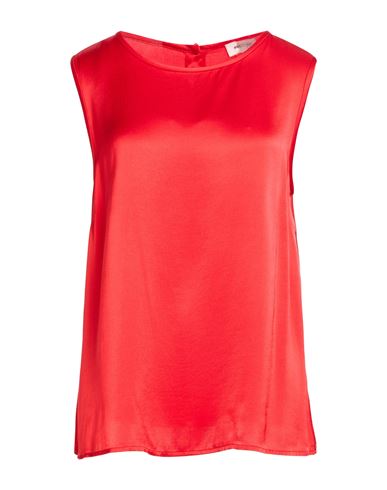 Woman Top Red Size 12 Viscose