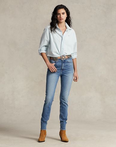 Woman Denim pants Blue