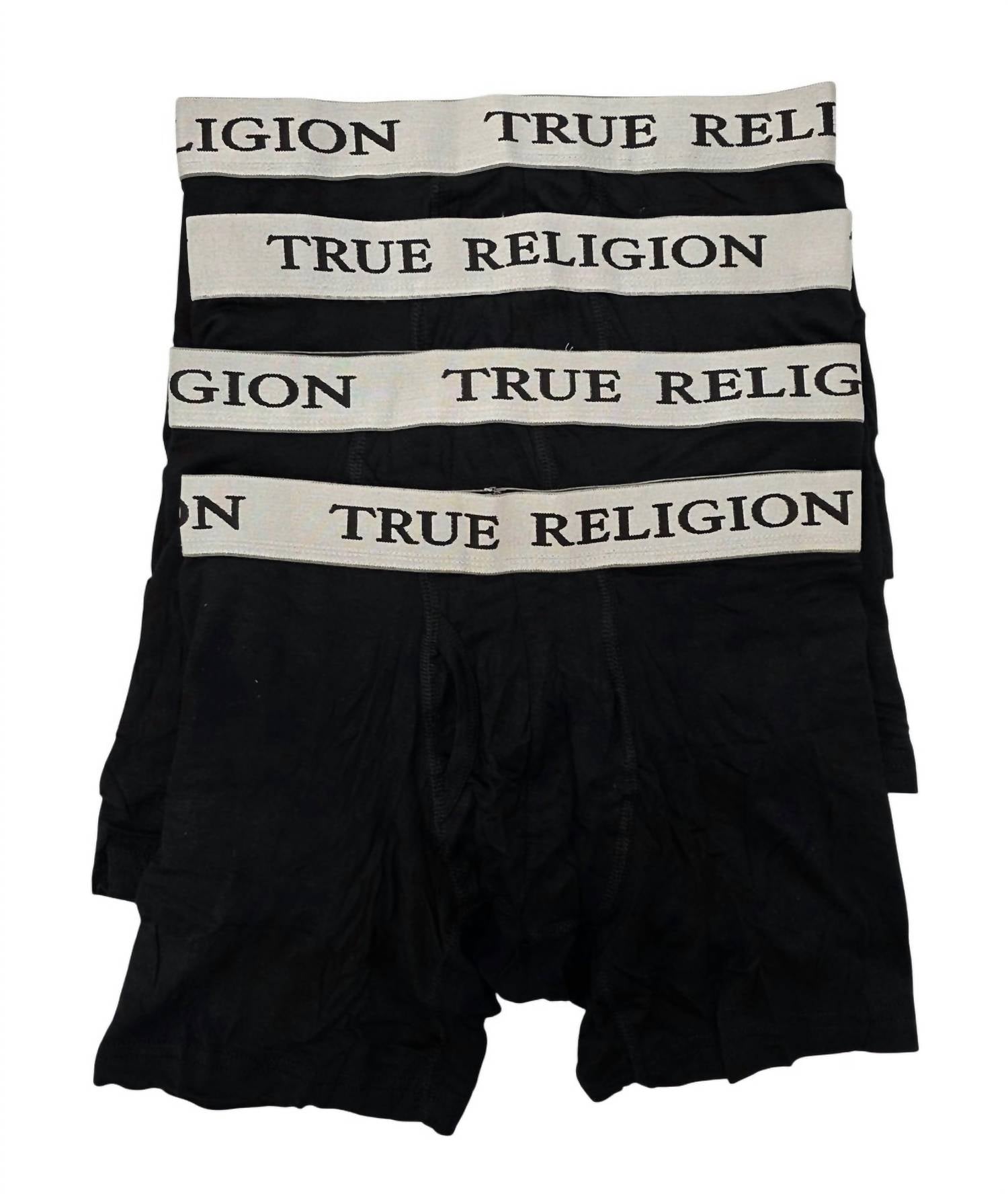 Men's Modal Boxer Briefs In Black/silver