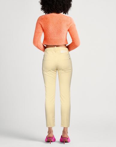 Woman Pants Yellow