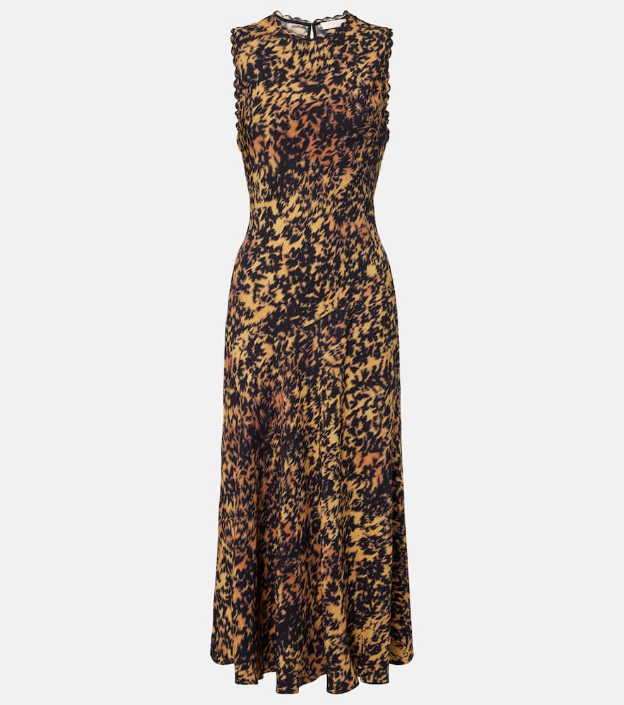 Clea printed midi dress