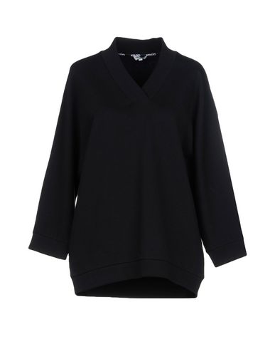 Woman Sweatshirt Black Size XS Cotton