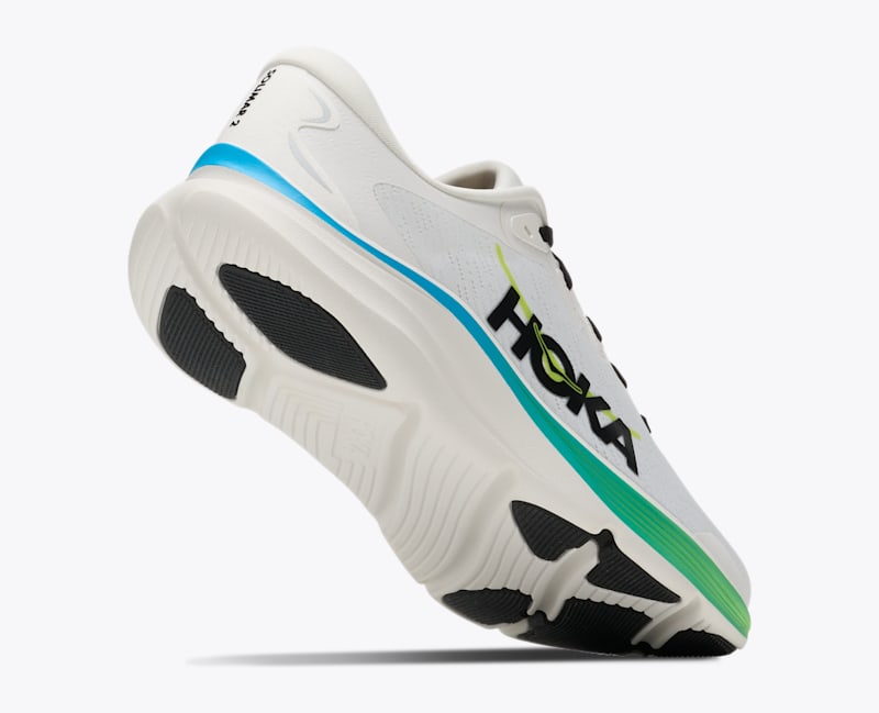 HOKA Men's Solimar 2 Shoes in White/Skyward Blue