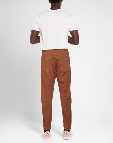 Patriòt Man Jeans Tan Size 32 Cotton, Elastane