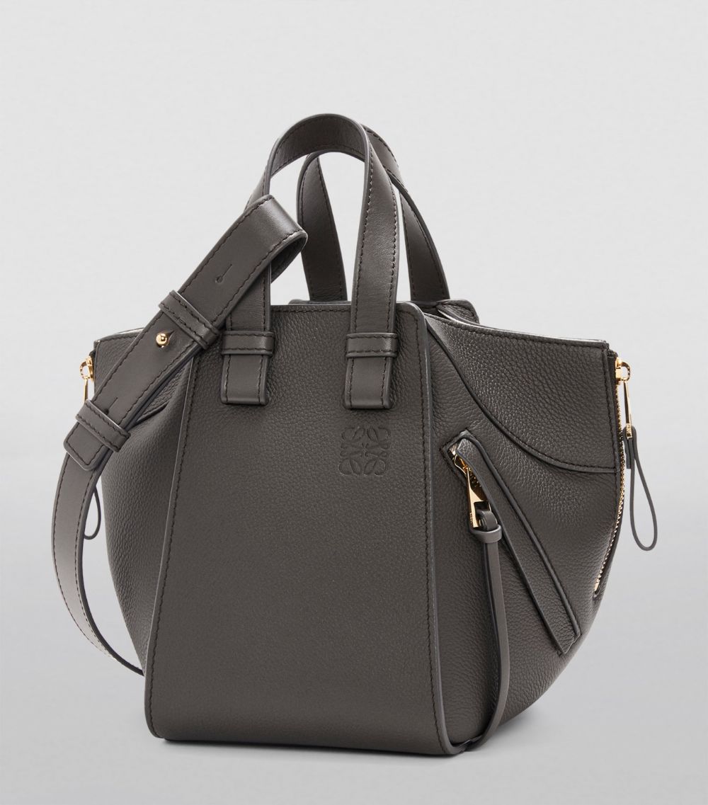 Leather Hammock Top-Handle Bag