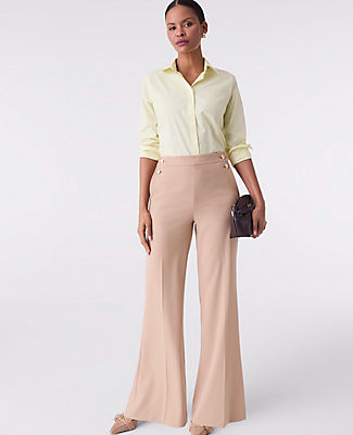Ann Taylor The Petite Everyday Sailor Wide-Leg Pant