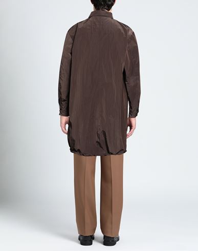 Man Overcoat Dark brown