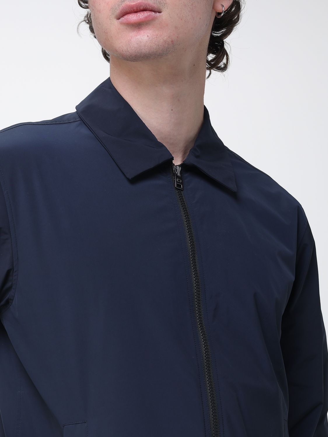 Jacket Men color Blue