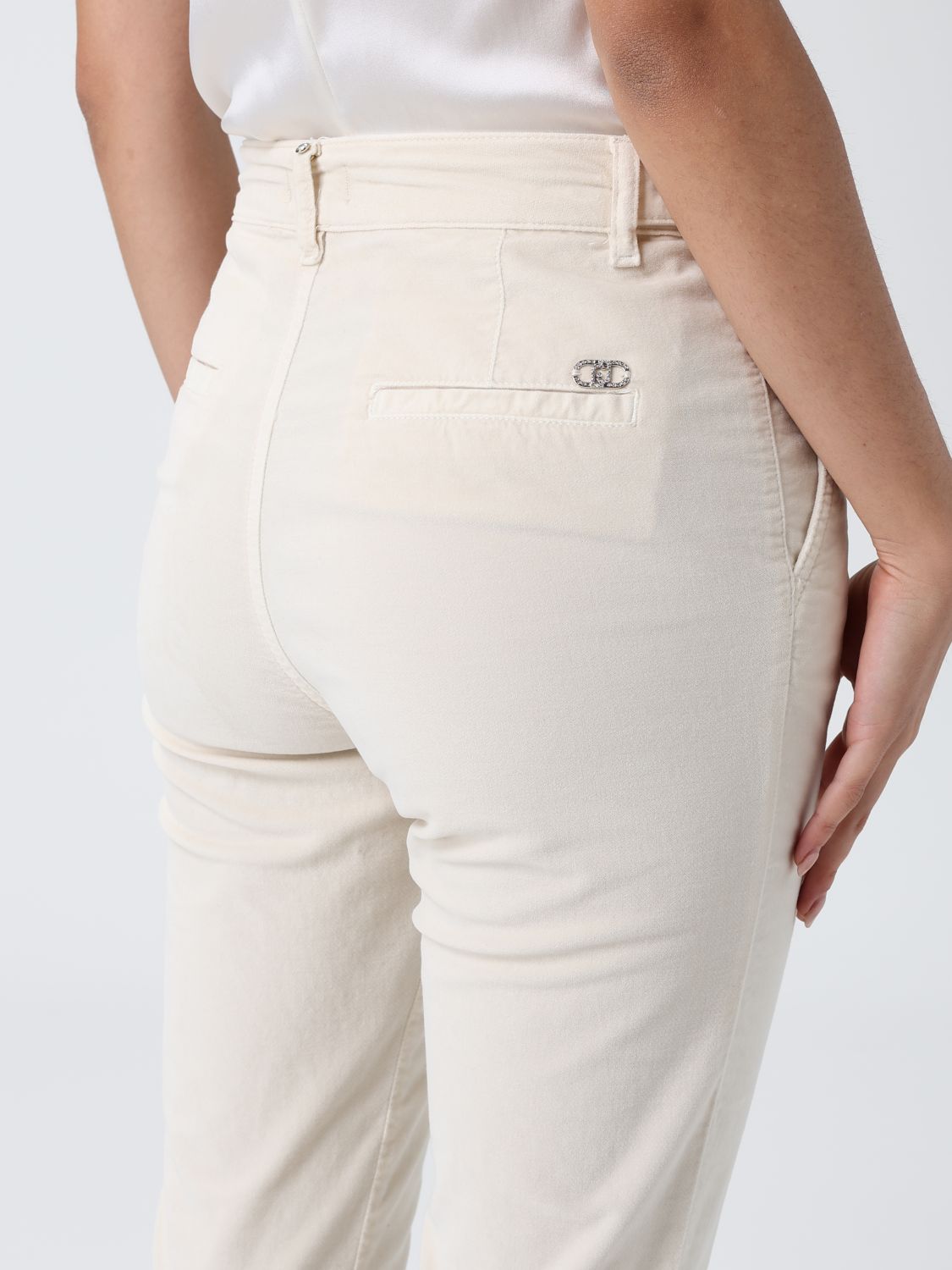 Pants Woman color Beige