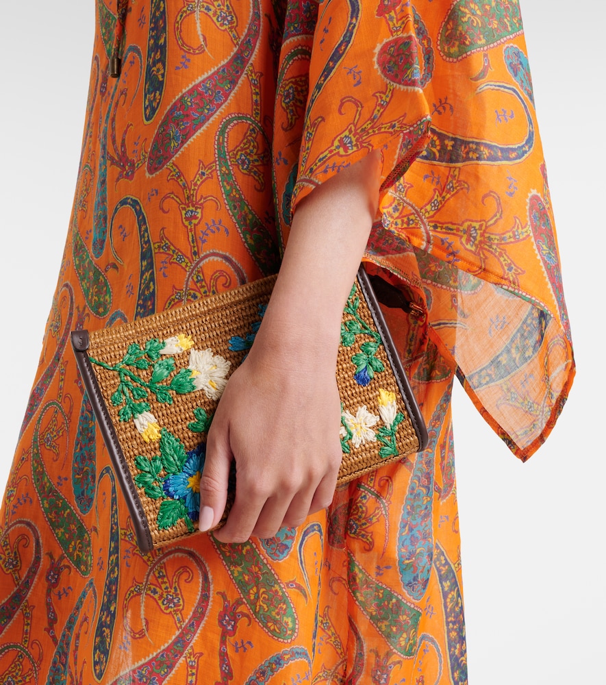 Paisley ramie kaftan
