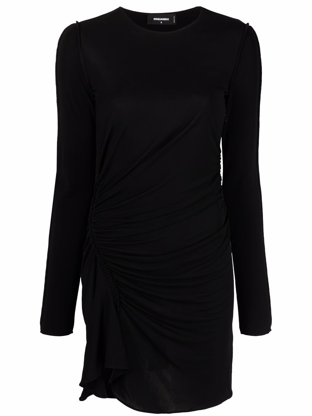 Draped mini dress