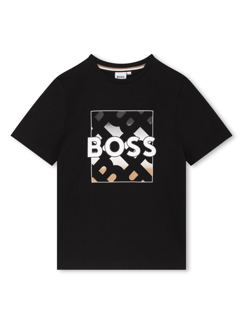 Logo-print cotton T-shirt - Black