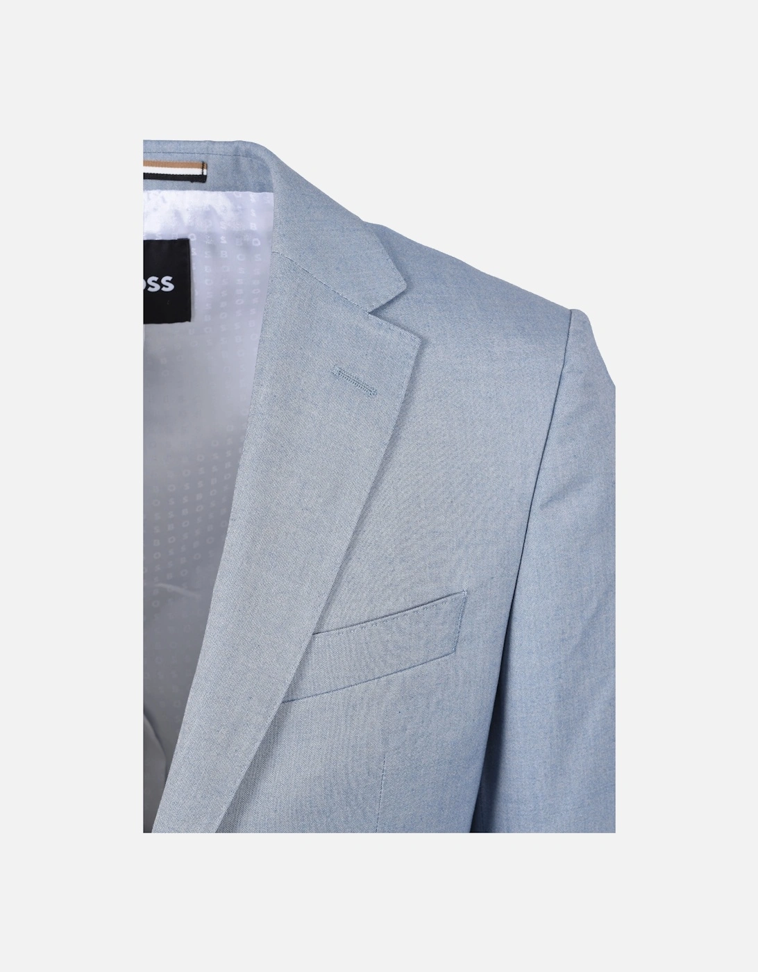 Men's Boss H-hutson-251 Jacket Light Pastel Blue - Size: 40