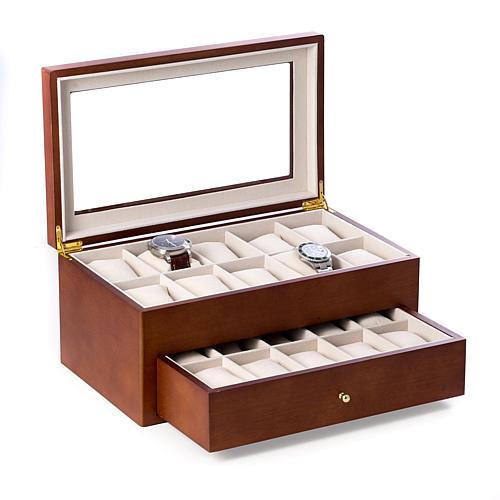 Cherry Wood 20 Watch Box