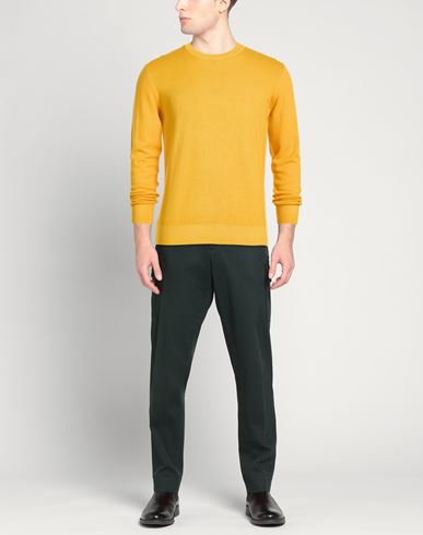 Man Sweater Marigold Size 40 Cashmere