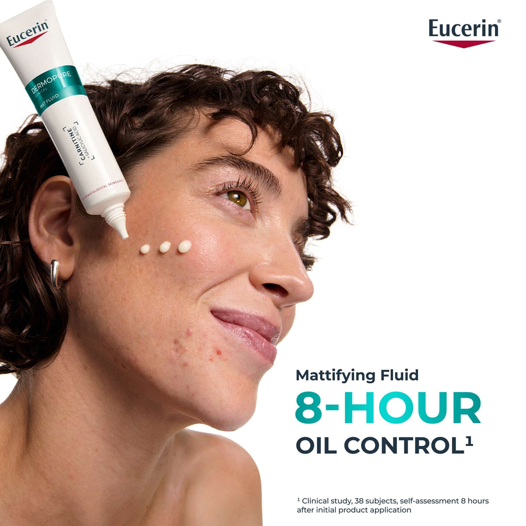 Eucerin DermoPure Clinical Mattifying Fluid in Clear