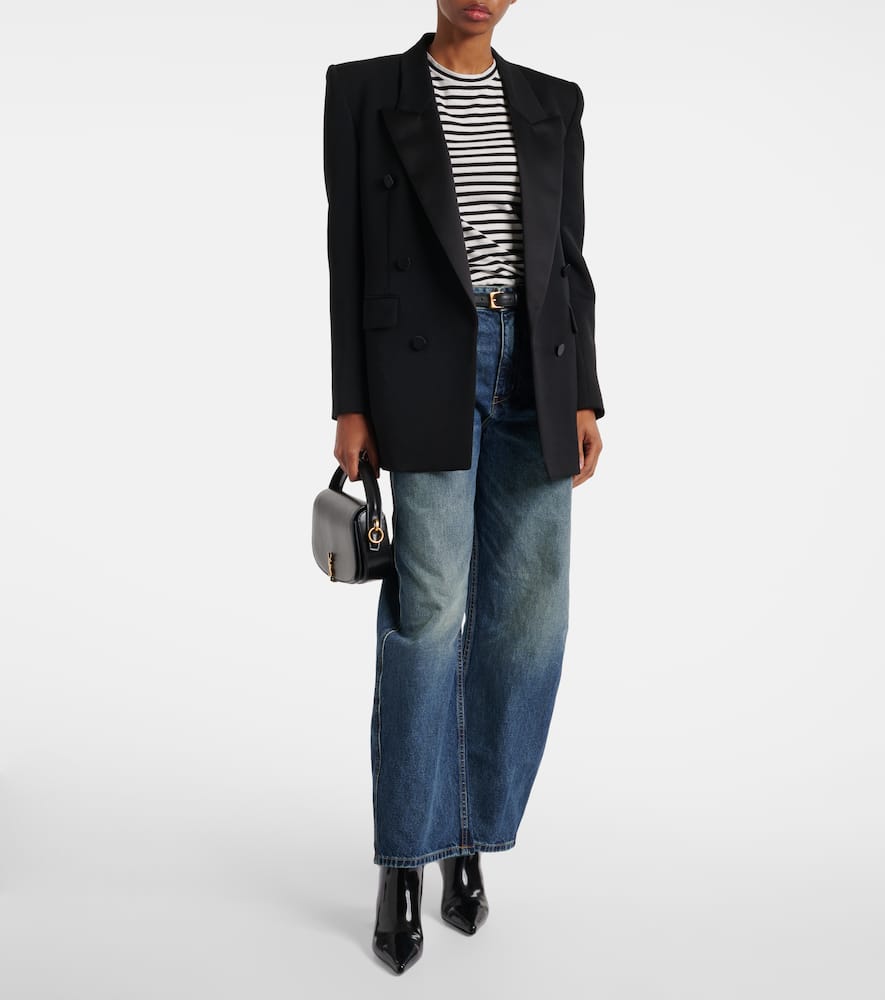Nili Lotan Susana striped cotton jersey T-shirt