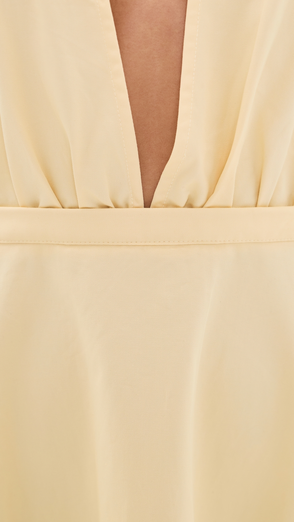 District Maxi Dress Lemon