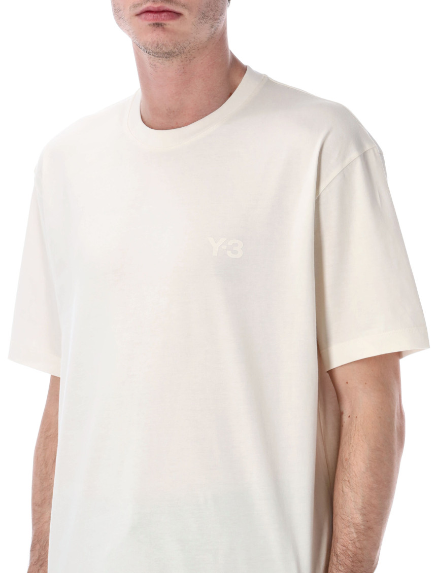 Y-3 - short sleeve crew neck logo t-shirt