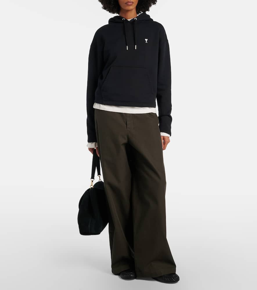 Ami de Caur cotton jersey hoodie
