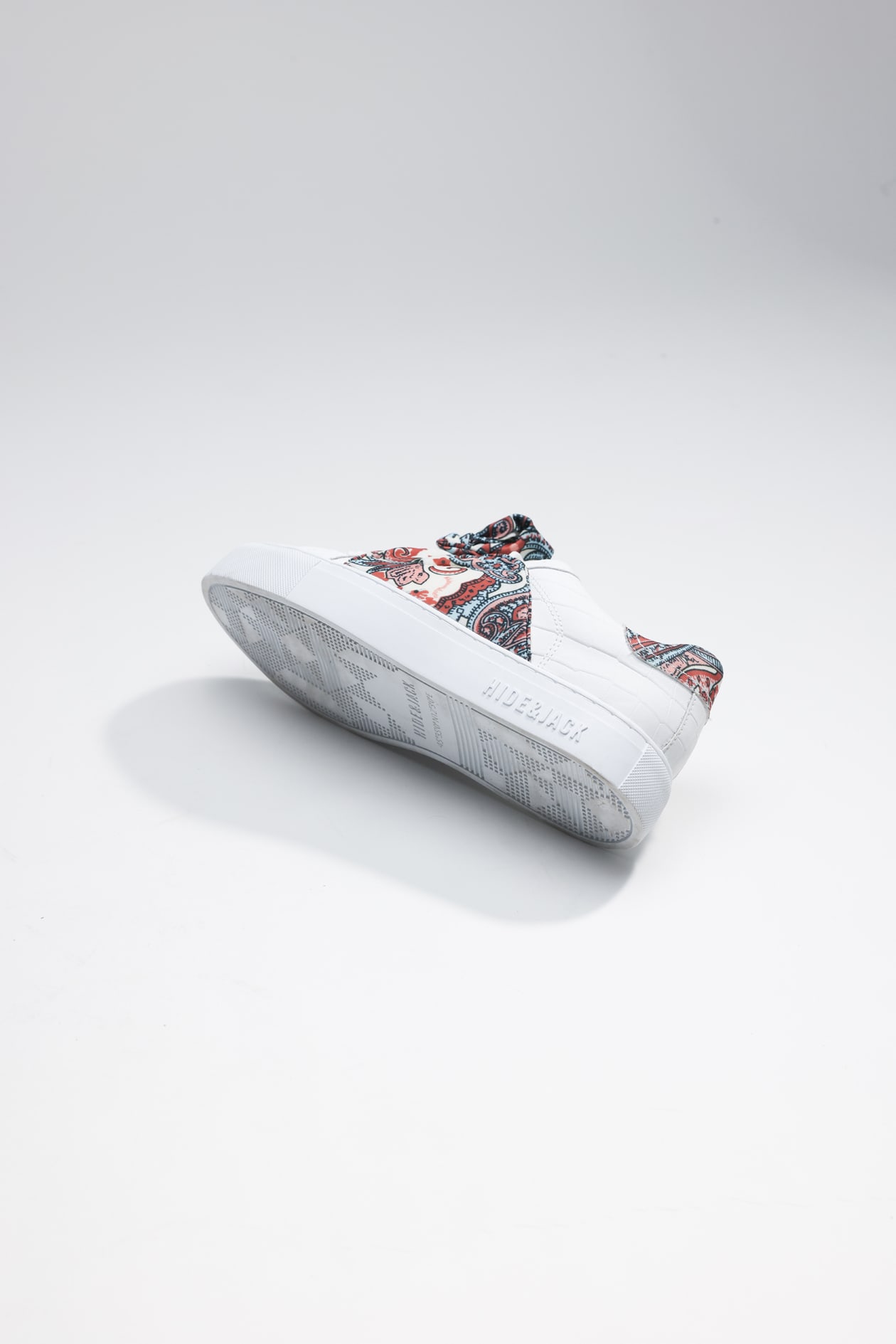 Hide & jack Low Top Sneaker - Essence Foulard White
