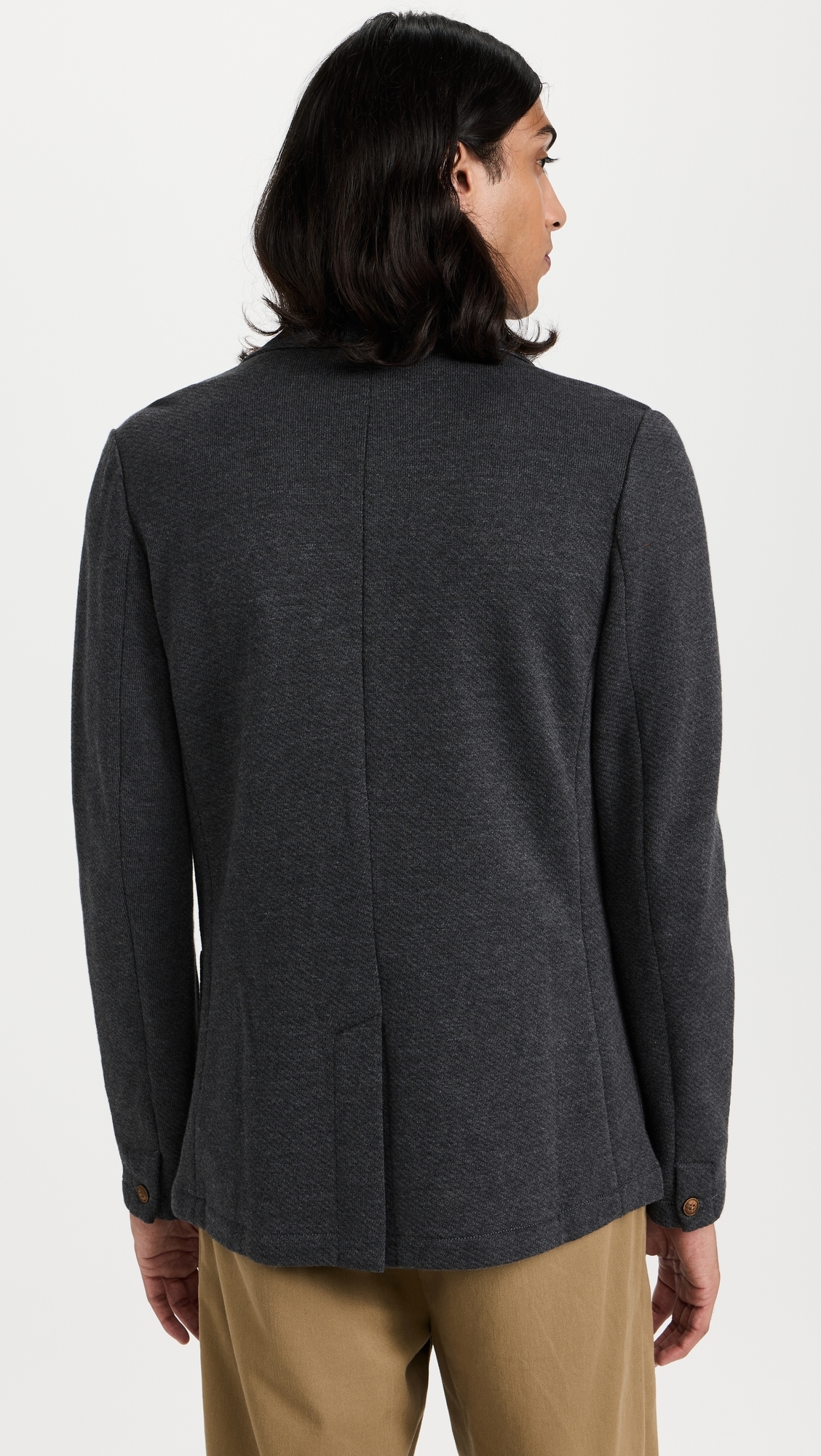 Inlet Knit Blazer black sky melange