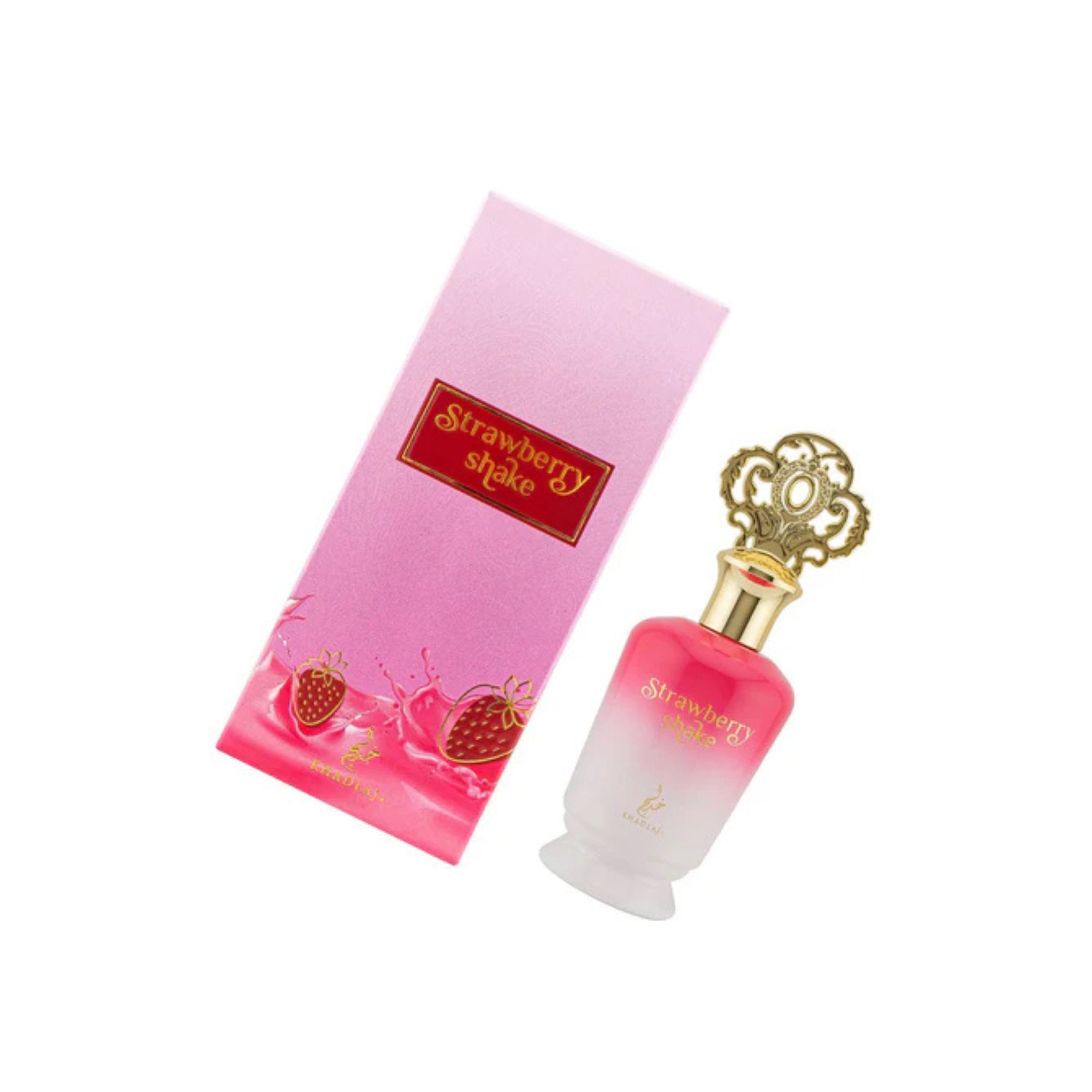 Khadlaj Perfumes Women's Strawberry Shake 100ml Eau de Parfum fragrance for in Clear